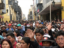 por reparación económica individual: organizaciones de víctimas de 14 regiones marchan en Lima