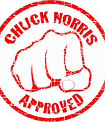 Questo blog è approvato da Chuck Norris