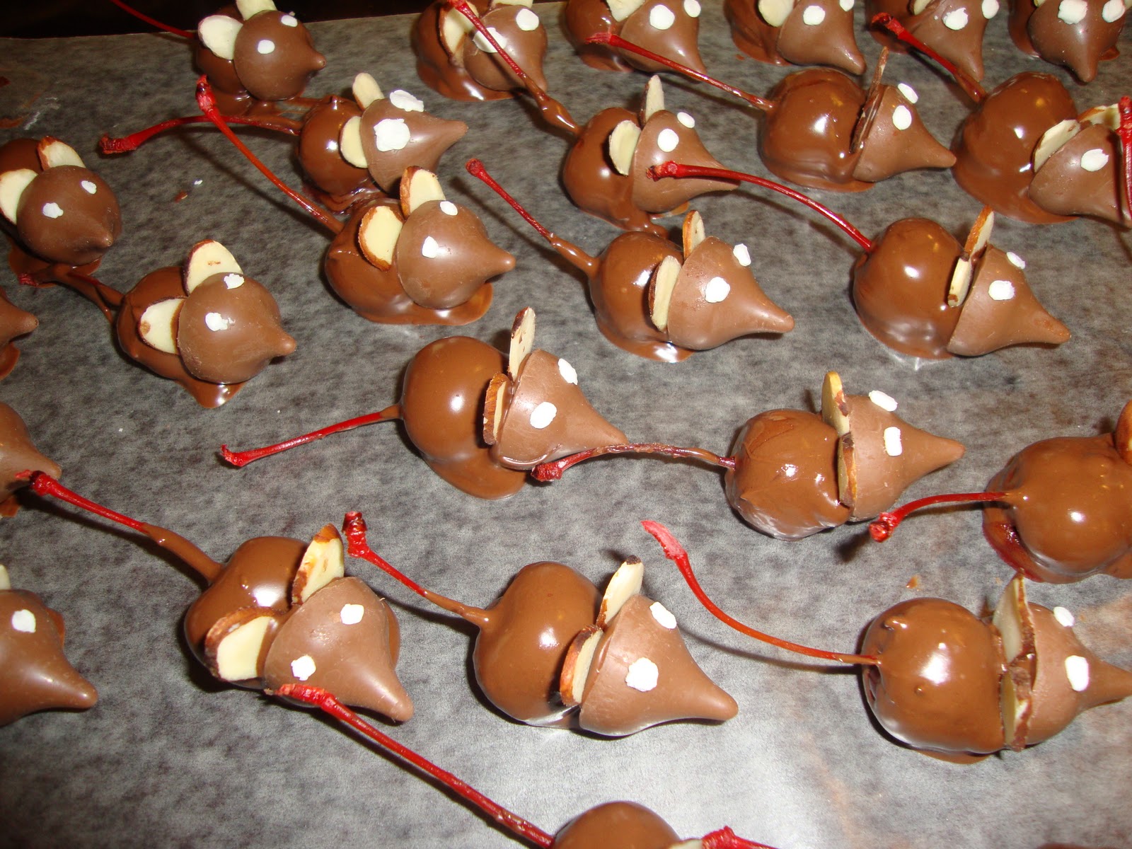 Just for fun! Saja sukasuka! Chocolate Mice Recipe