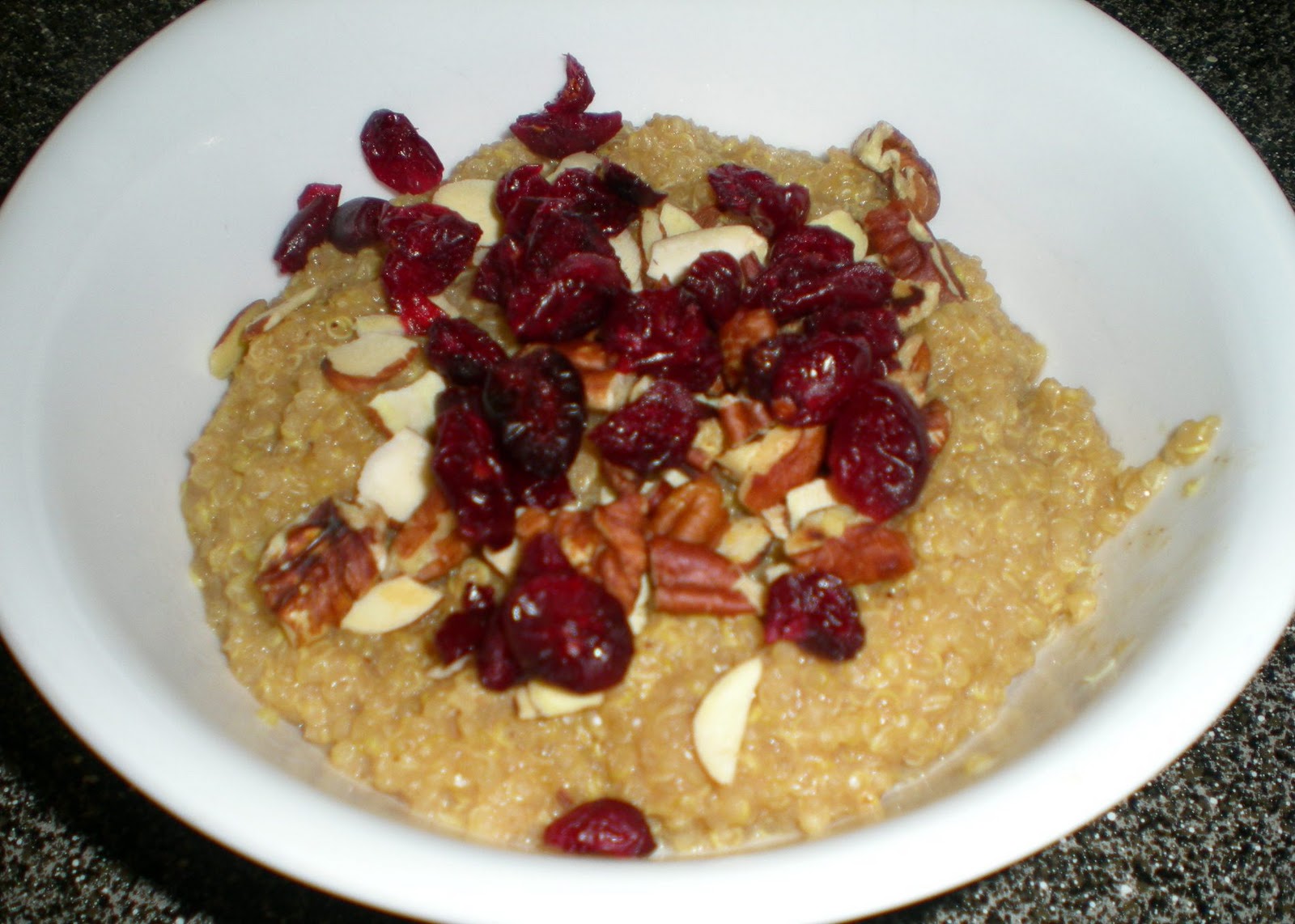 Breakfast Quinoa & Week's Menu Plan From Anne's Kitchen