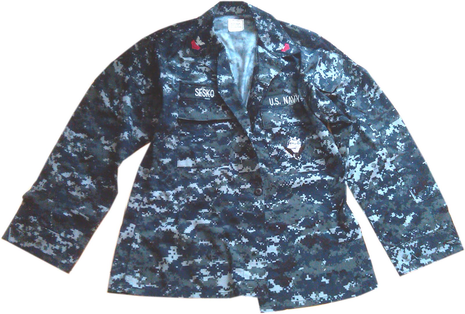 Navy Camouflage Uniform 32