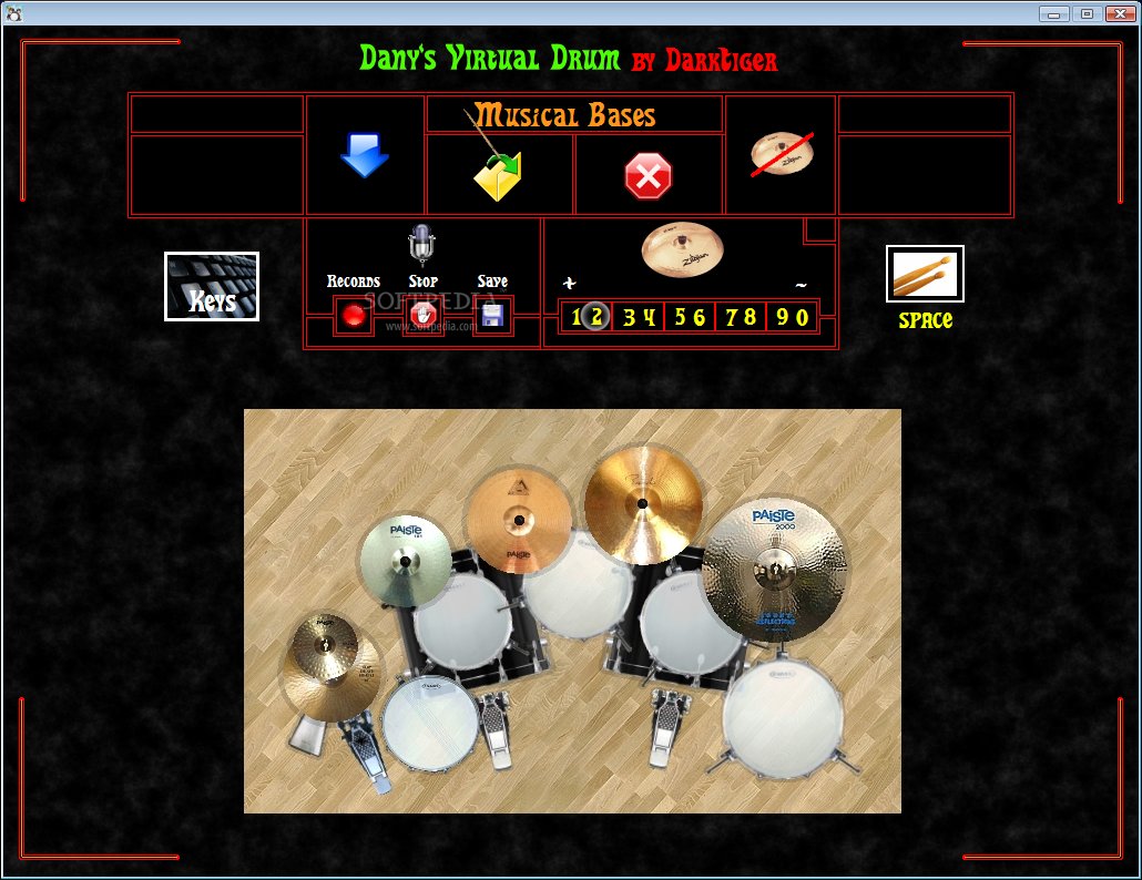 Free Software Download VIRTUAL DANNY'S DRUM