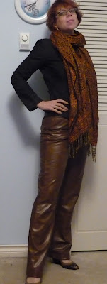 mom leather pants