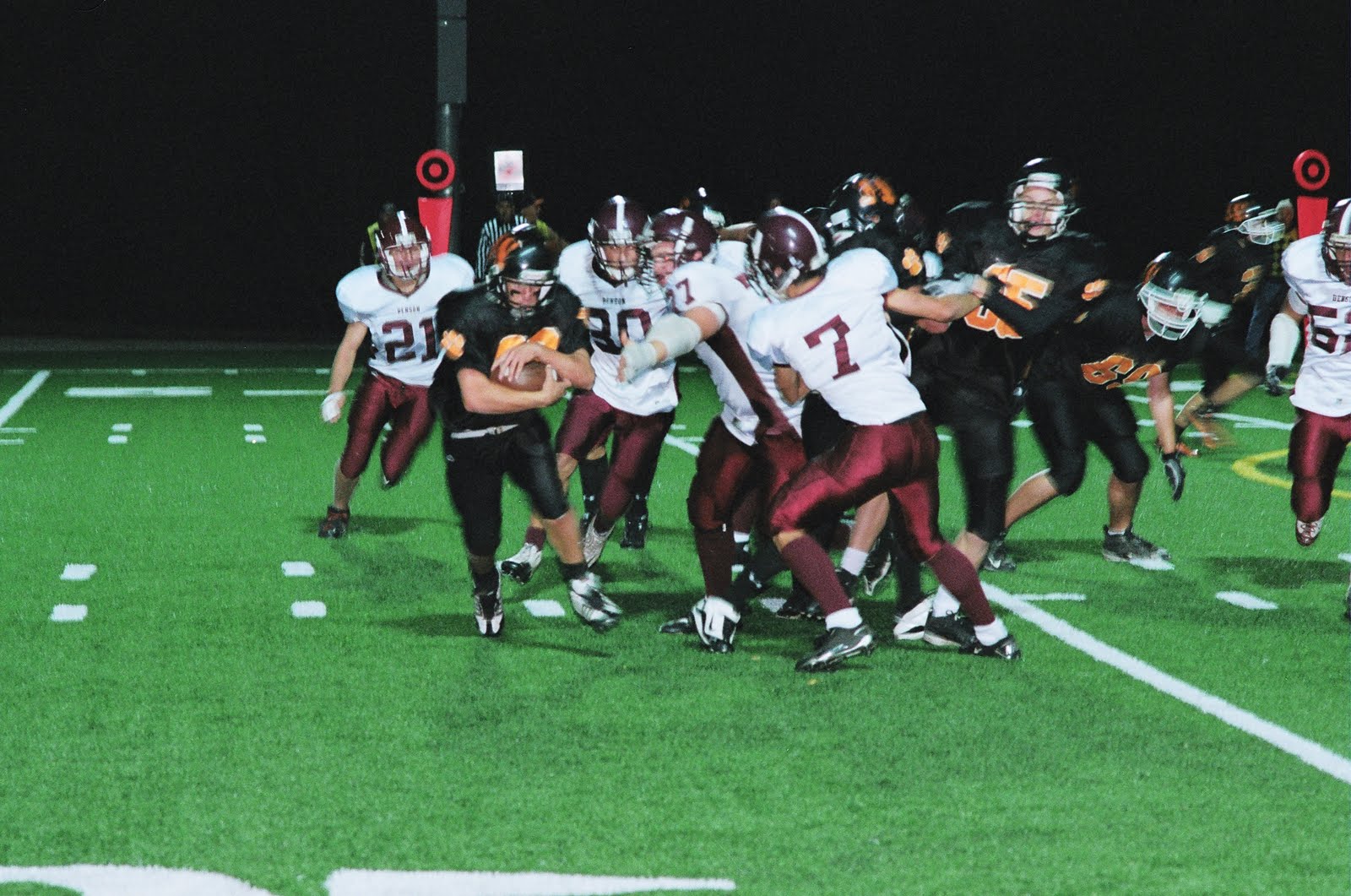 i love morris Tigers beat Benson 2714 for