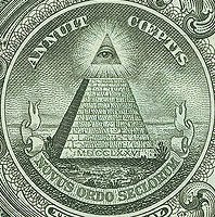 La Pirámide Truncada, en la parte posterior de un billete de un dólar