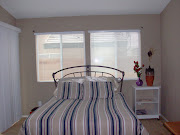 an open guest room