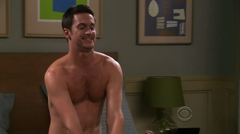 Oliver Hudson is shirtless on the episode "Harassment" of Rules o...