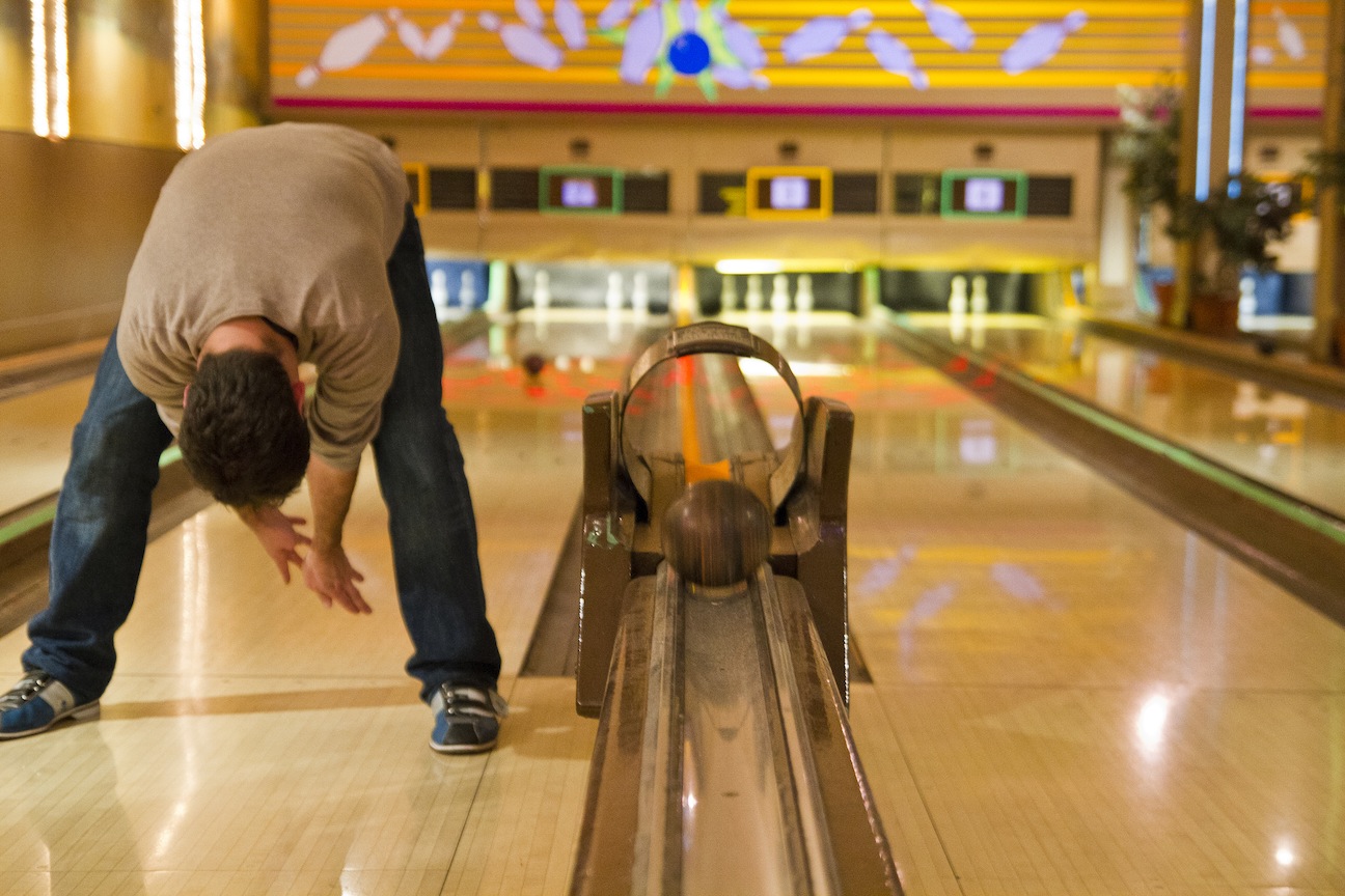 far out with the canucks Fivepin bowling at Commodore Lanes