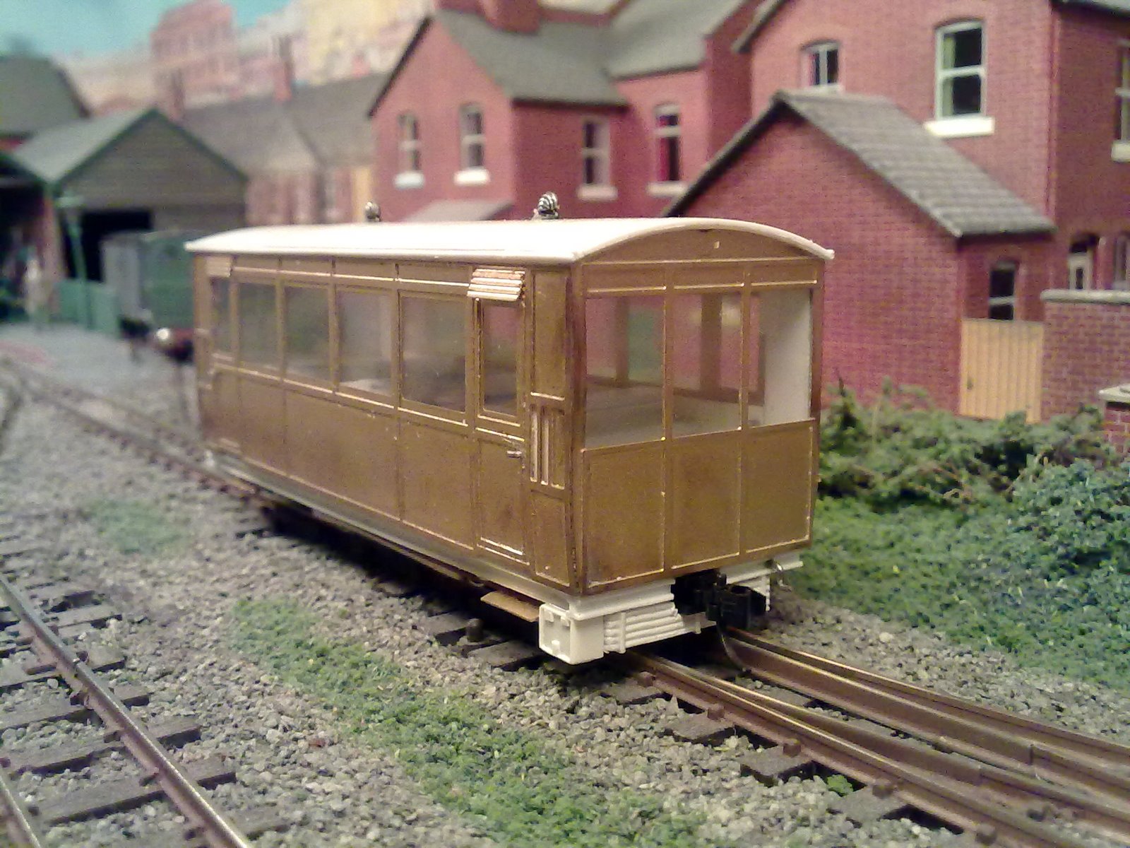 Michael's Model Railways Railcar ready for painting