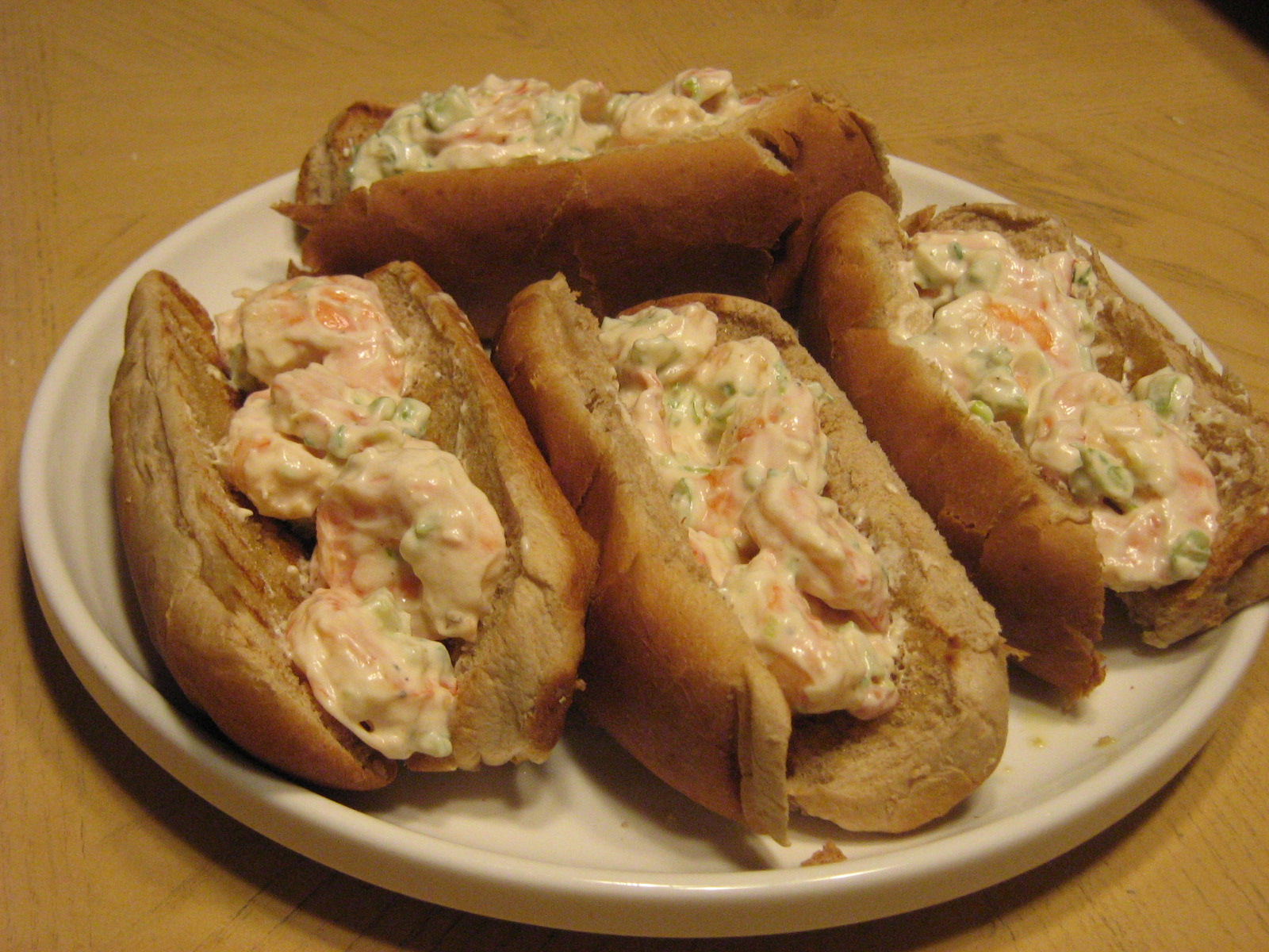 Janis Cooks Shrimp Rolls with Homemade Potato Chips