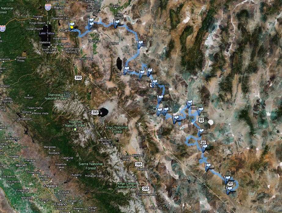 Off Road One TSCO "Vegas to Reno" Information