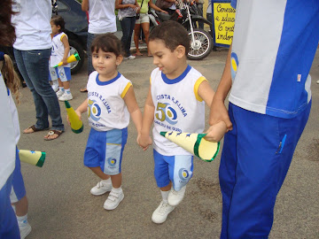 Desfile Infantil do CNEC dentro das comemorações dos 50 anos de educação