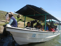 Perahu Plastik bantuan Departemen Sosial RI untuk Rescue