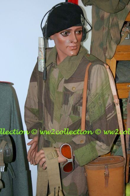 Tank crew Coverall, Camouflage one piece suit England WW2