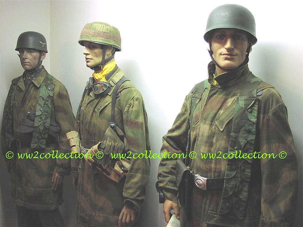 German Uniforms & Head Gear WW2 Fallschirmjäger Paratrooper