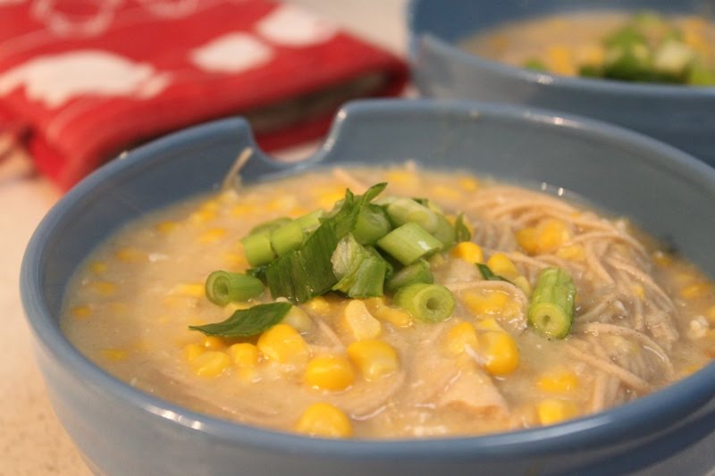More than Words Chicken Sweet Corn Noodle Soup
