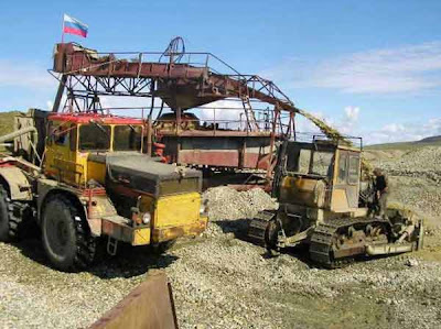 фотографии прииска Восточный 2008-промывочный прибор для промывки золота