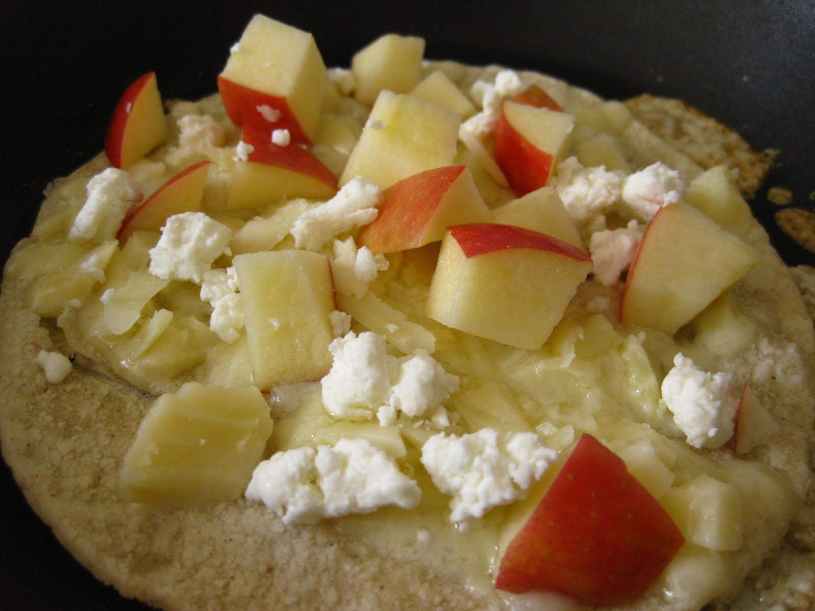 Domestic Apple and Goat Cheese Quesadilla