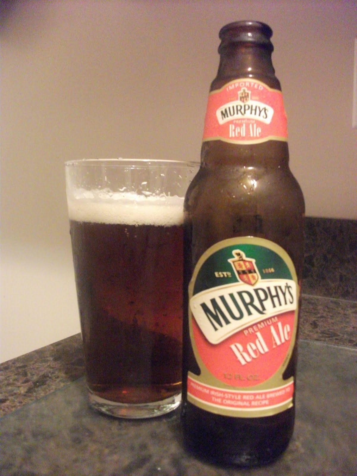 The Beer Cruiser MURPHY'S IRISH RED ALE REVIEW