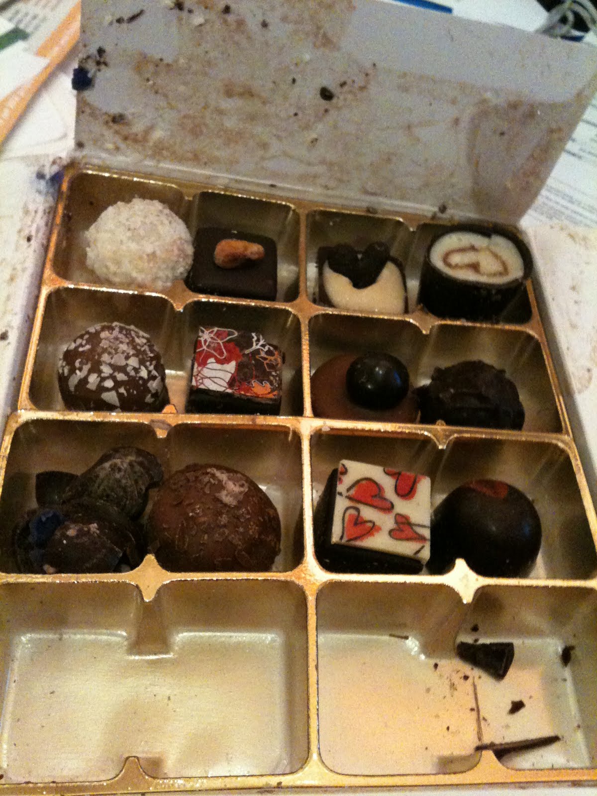 Chocolate before breakfast When too much is not enough...