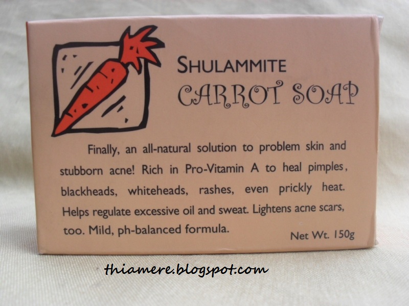 on beauty stuff and what else's.... Shulammite Carrot Soap Review