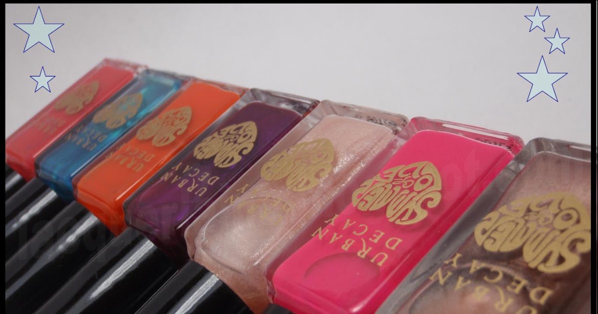 Lacquer Laine Urban Decay Summer of Love Nail Polish Swatches
