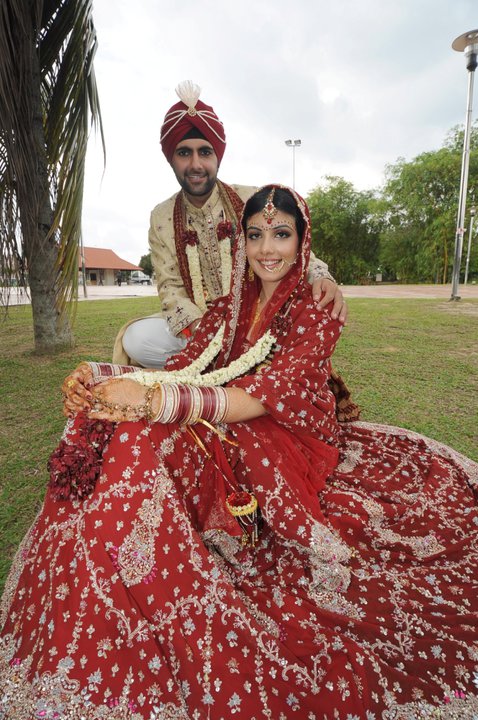 A Brighter Red Indian Bridal Lehnga