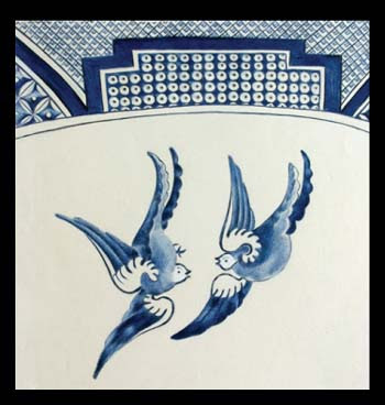 Willow Pattern {Blue and White China} | ABCD Design | Design