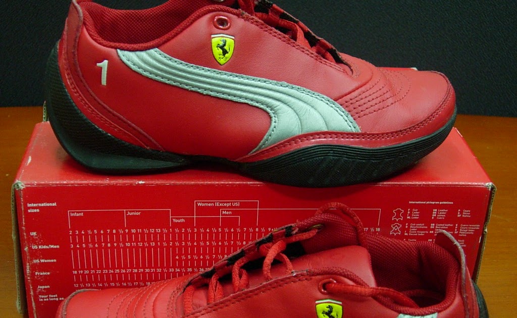 puma ferrari shoes for kids