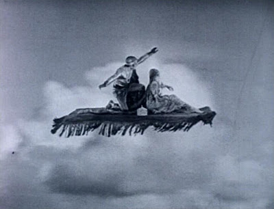 Arabian movie with flying carpet?  If you say so!