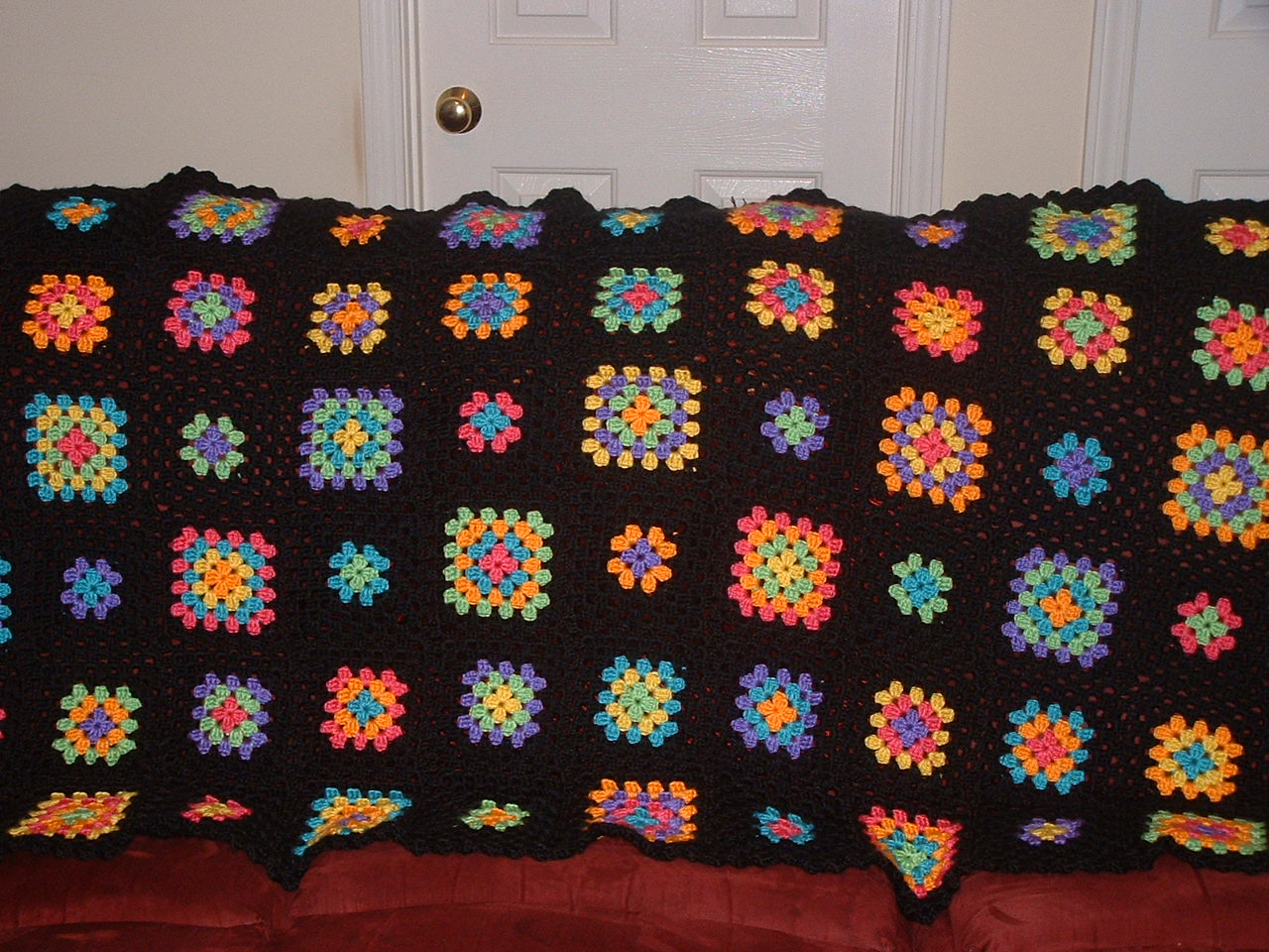 Chain Reaction Crochet Afghan Project from Crochet Me