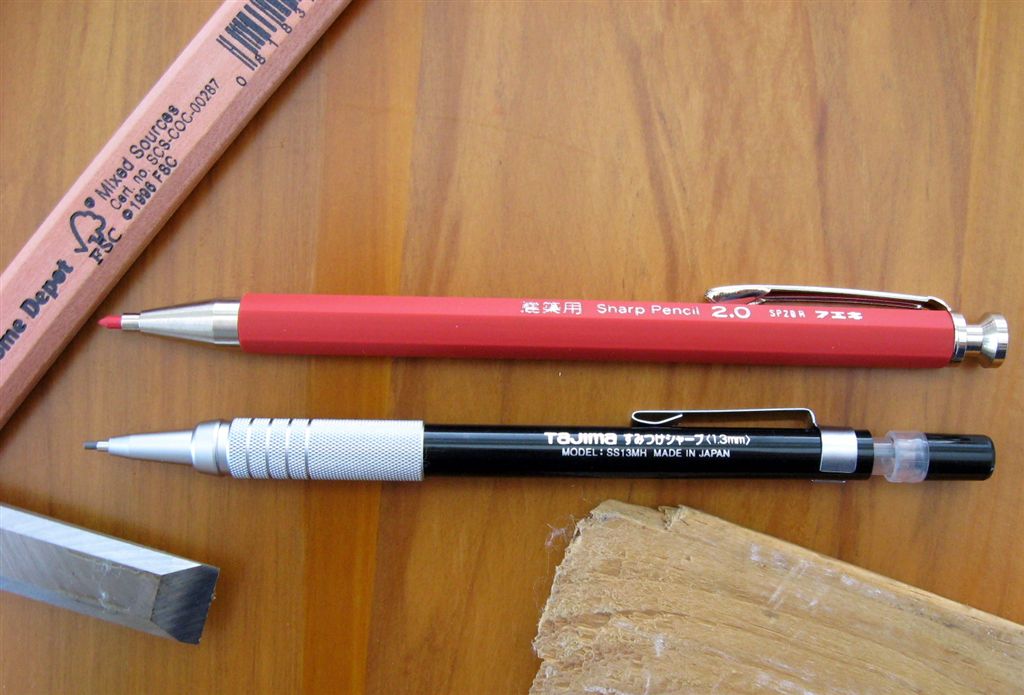 DMP Dave's Mechanical Pencils Striker Carpenters Mechanical Pencil