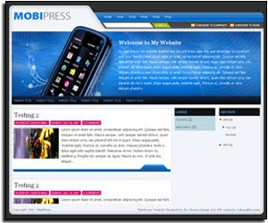 MobiPress Blogger Template