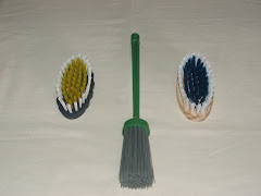 Escova Plástica, Vassoura Pra vaso e Escova Madeira