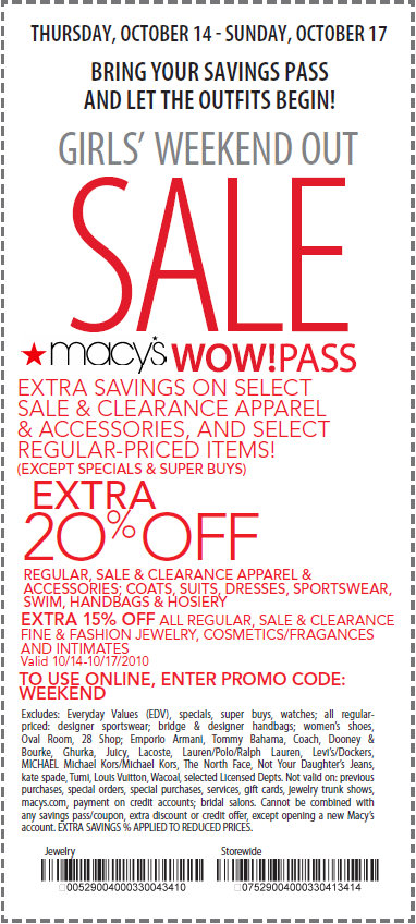 Macy's Men's Wardrobe Sale ~ Marvin Haggler