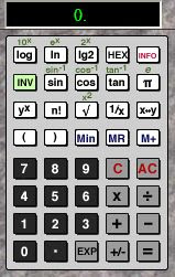 Imagen de una calculadora científica
