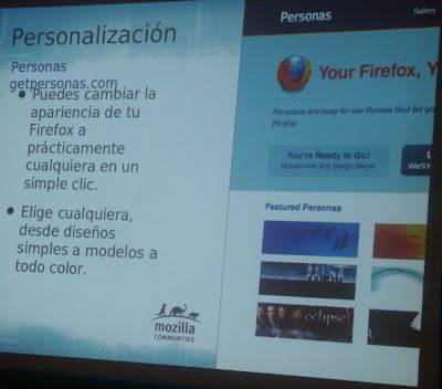Imagen de la charla Mozilla Paraguay en la Free Software Asunción