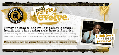 trojan condom advertisement evolve Cum soaked shemales
