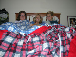 The three of us in bed at Consuelo's