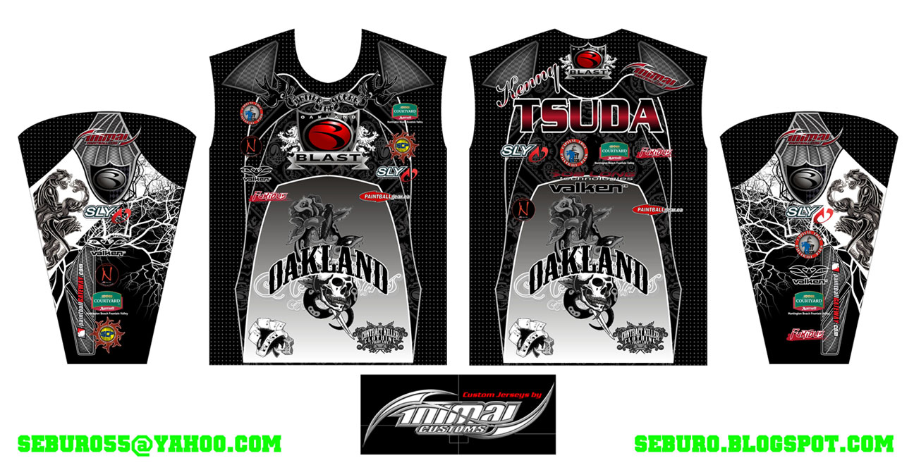 S E B U R O SEBURO EXCLUSIVE 2010 OAKLAND BLAST JERSEY & TEAM ROSTER