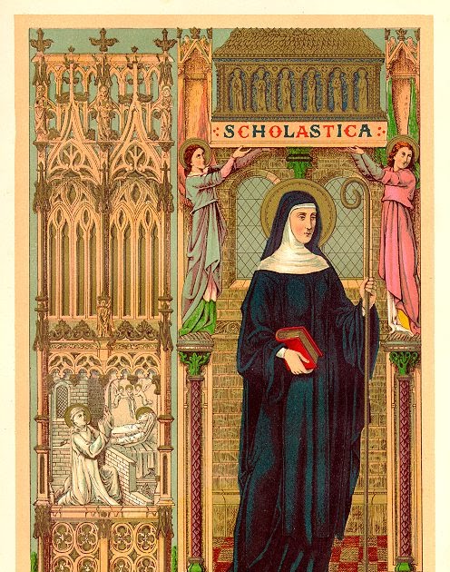 Liturgia Latina: 10th February, St Scholastica, Virgin