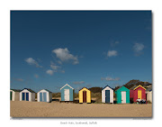 A kaleidoscope of beach huts (beach huts southwold suffolk )