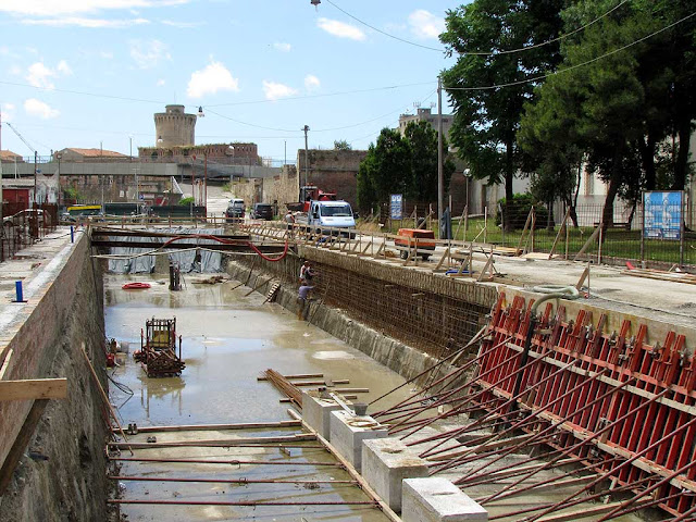 New canal, viale Caprera, Livorno