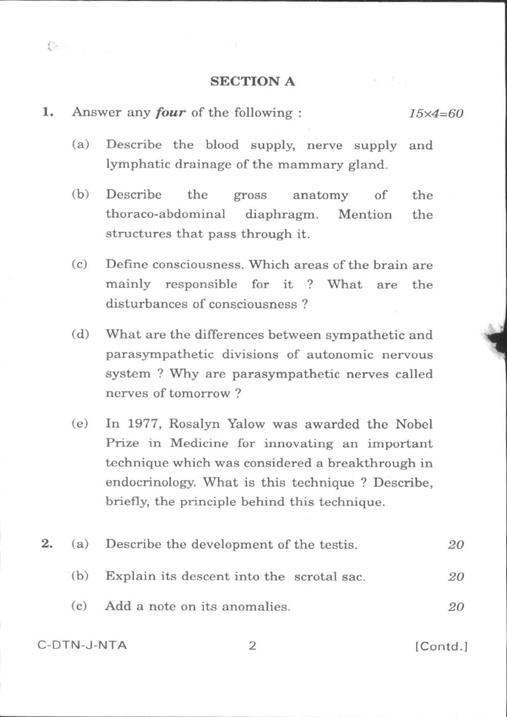 SuccessGurus UPSC MAIN MEDICAL SCIENCE PAPER I DOWNLOAD