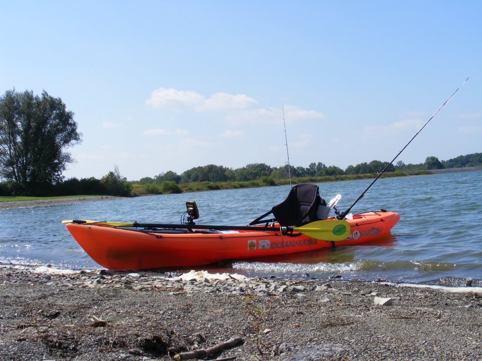rigging a sit in kayak for fishing