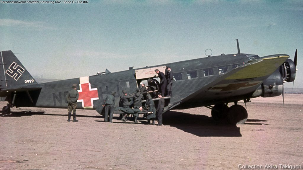 World War II: Junkers Ju 52 "Tante" in Color