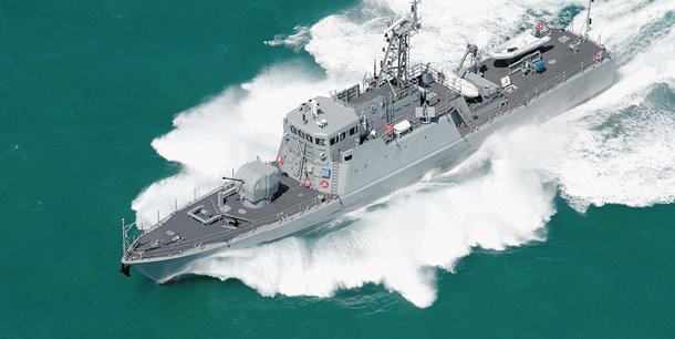 BRENDAN SIMBWAYE: o navio-patrulha de 200 toneladas foi vendido para a Marinha da Namíbia