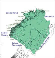 Mapa de Mosqueiro-Belém-Pará