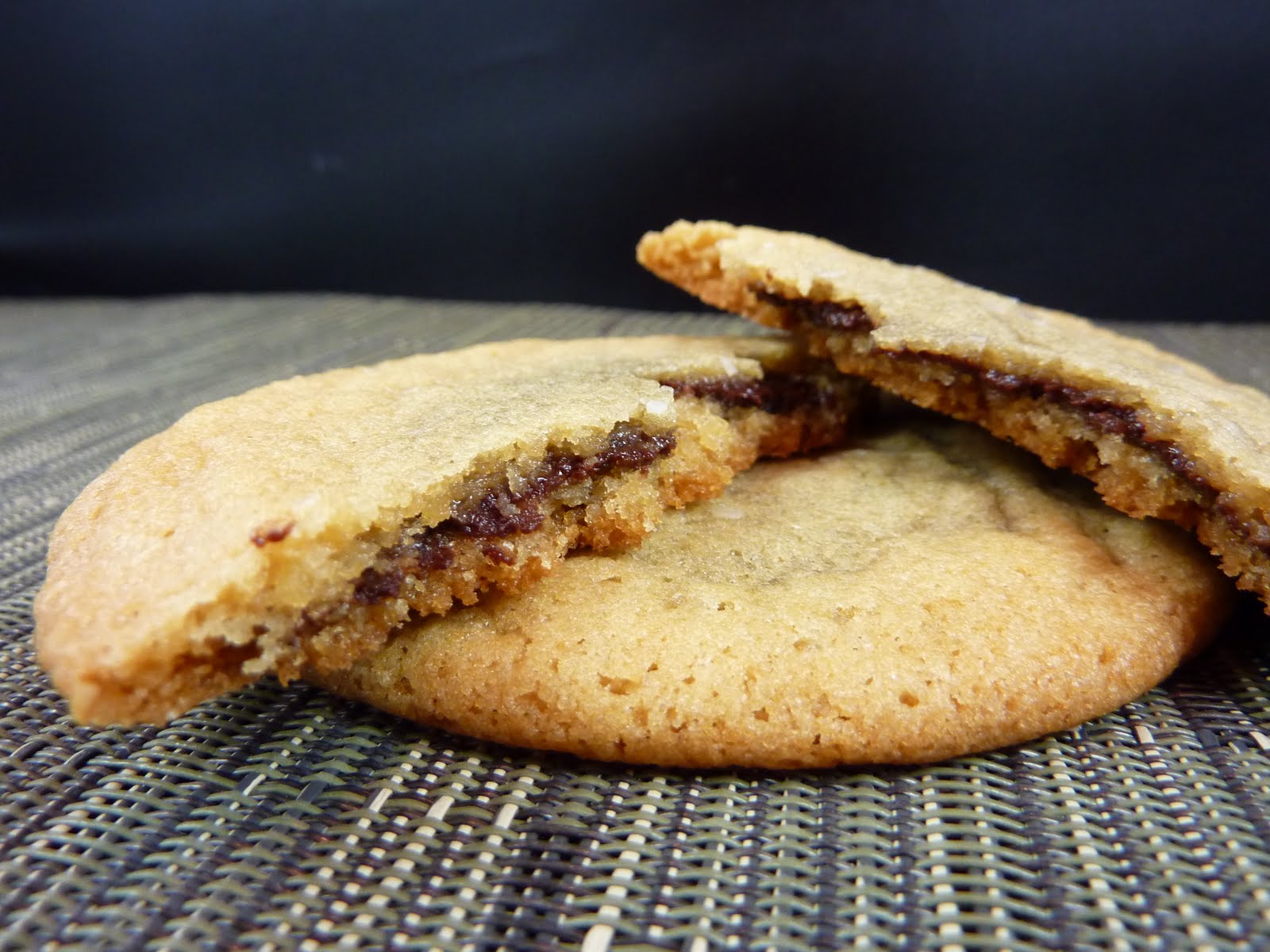 Cookies on Friday Chocolate GanacheStuffed Cookies