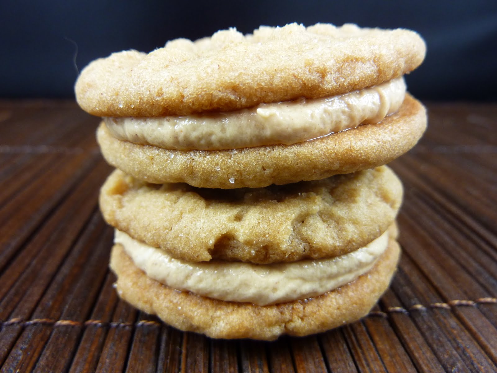 Cookies on Friday Peanut Butter Cream Sandwich Cookies